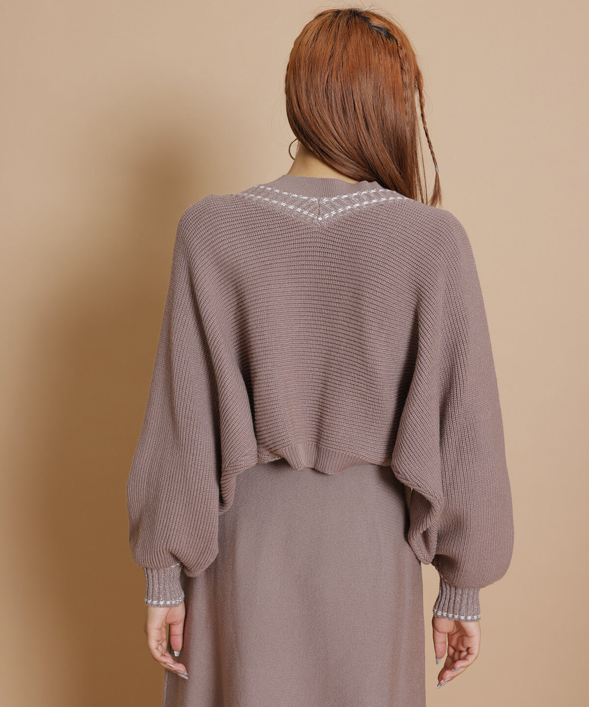 REDYAZEL「ラメニットカーディガン」|カーディガン|