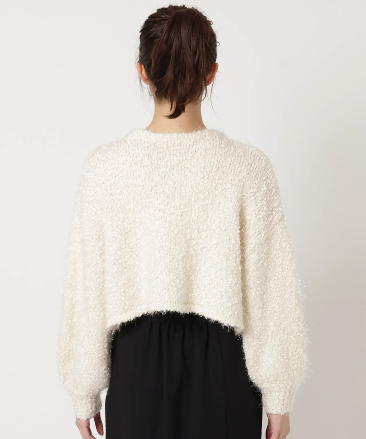 REDYAZEL「ポップコーンフェザーショートカーディガン」|カーディガン|