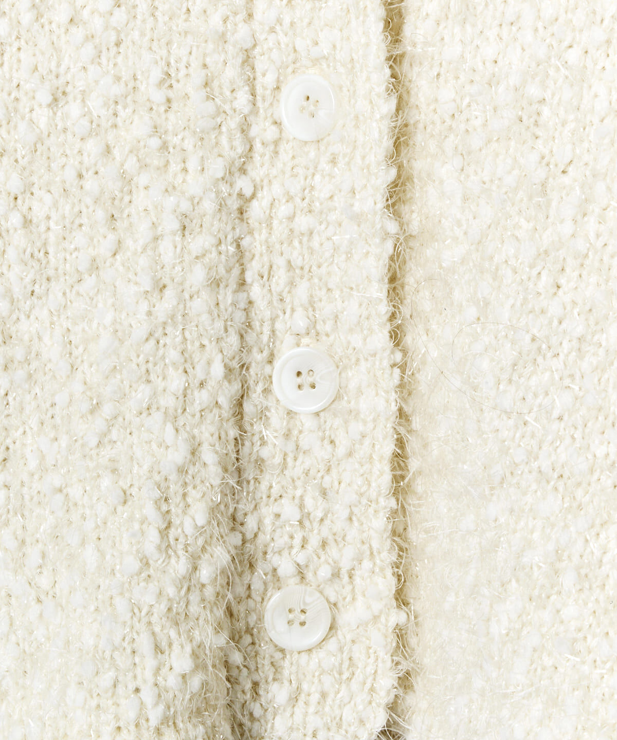 REDYAZEL「ポップコーンフェザーショートカーディガン」|カーディガン|