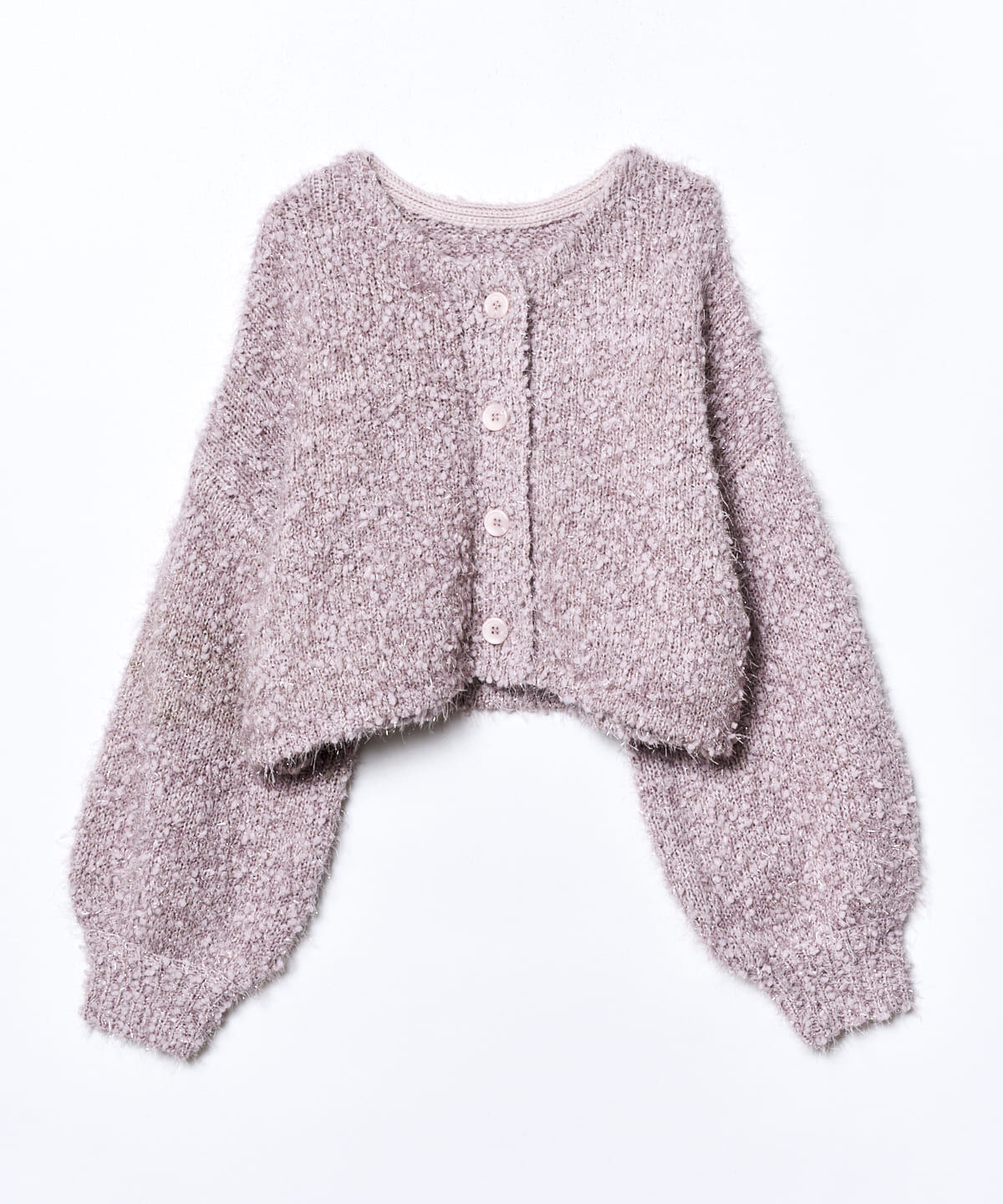 REDYAZEL「ポップコーンフェザーショートカーディガン」|カーディガン|