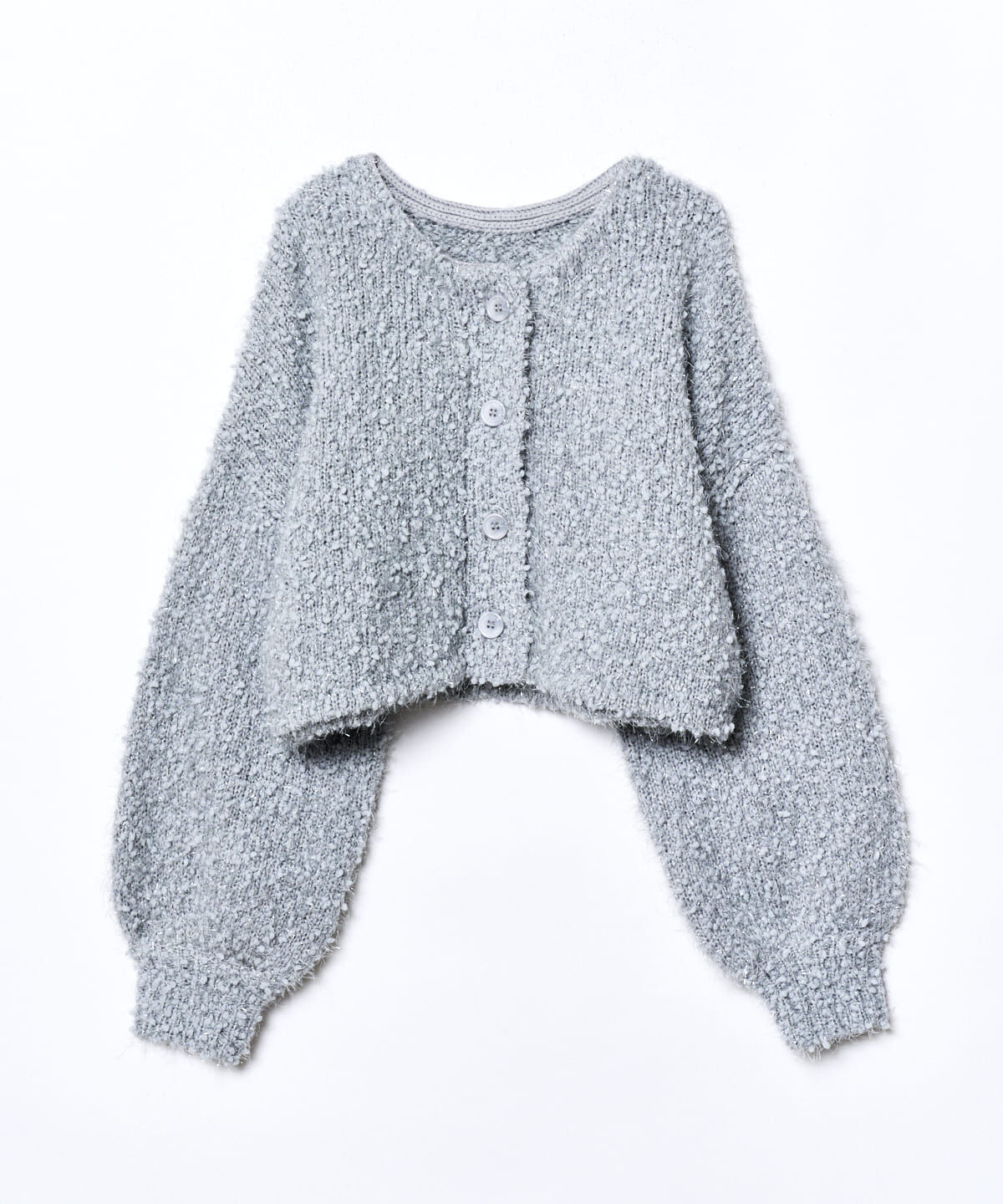 REDYAZEL「ポップコーンフェザーショートカーディガン」|カーディガン|