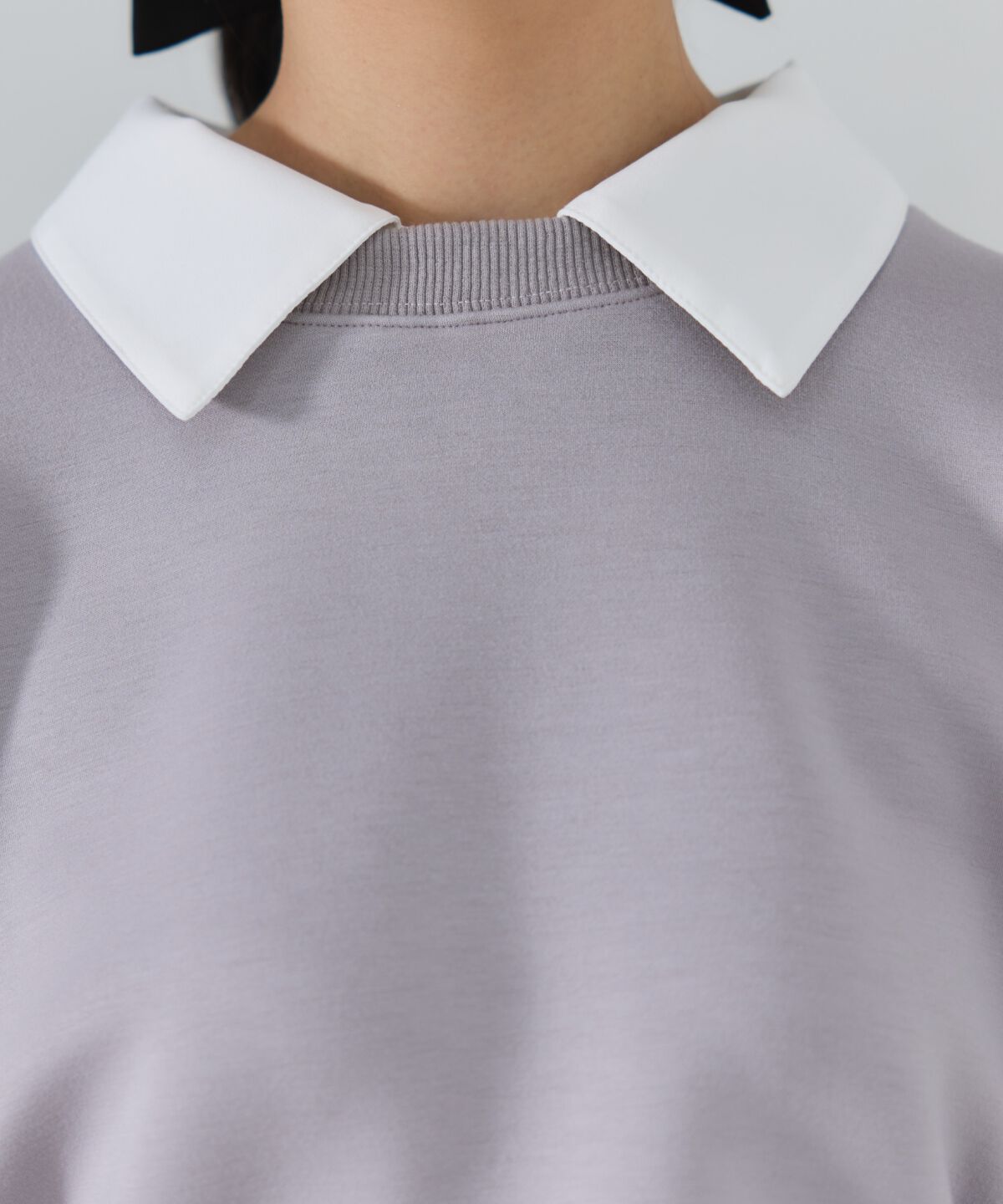 REDYAZEL「襟つきタックスリーブトップス」|Tシャツ・カットソー|