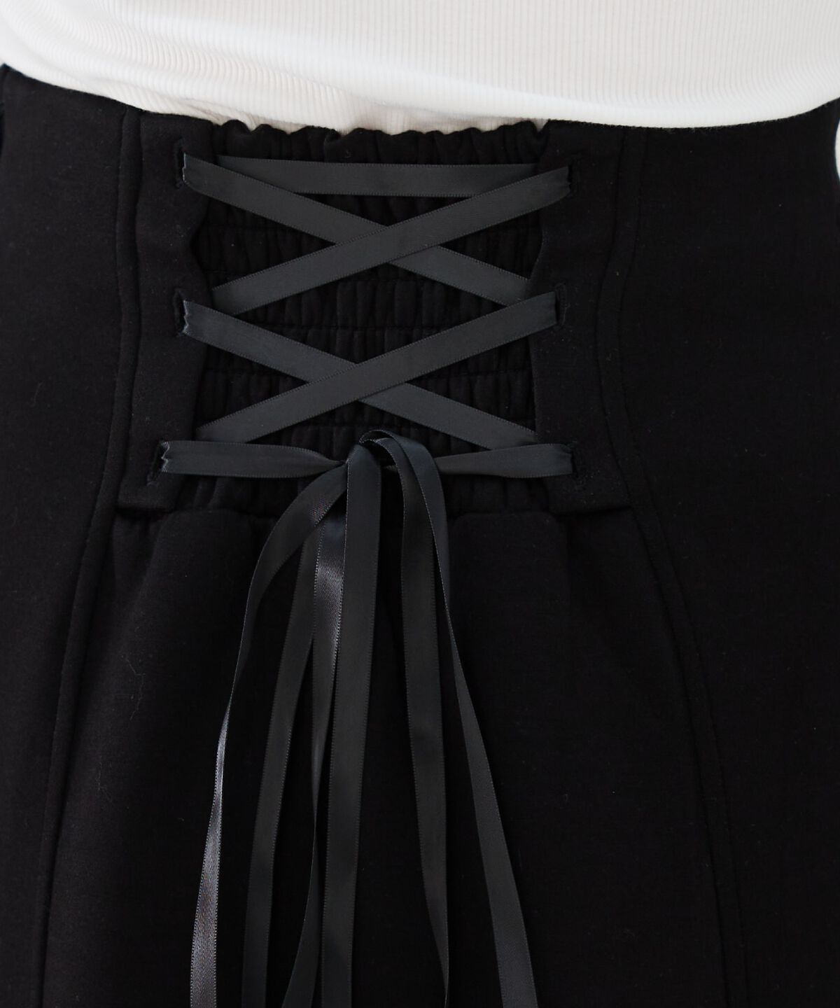 REDYAZEL「ダンボールバックスピンドルロングスカート」|タイト|