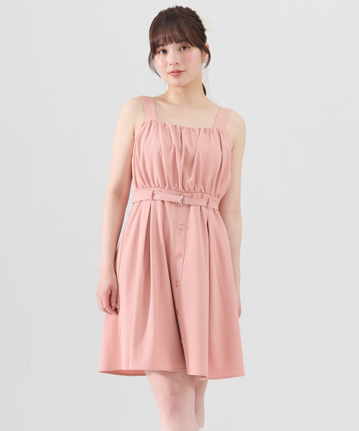 REDYAZEL「半袖シャツ＆キャミワンピースセット」|ワンピース|