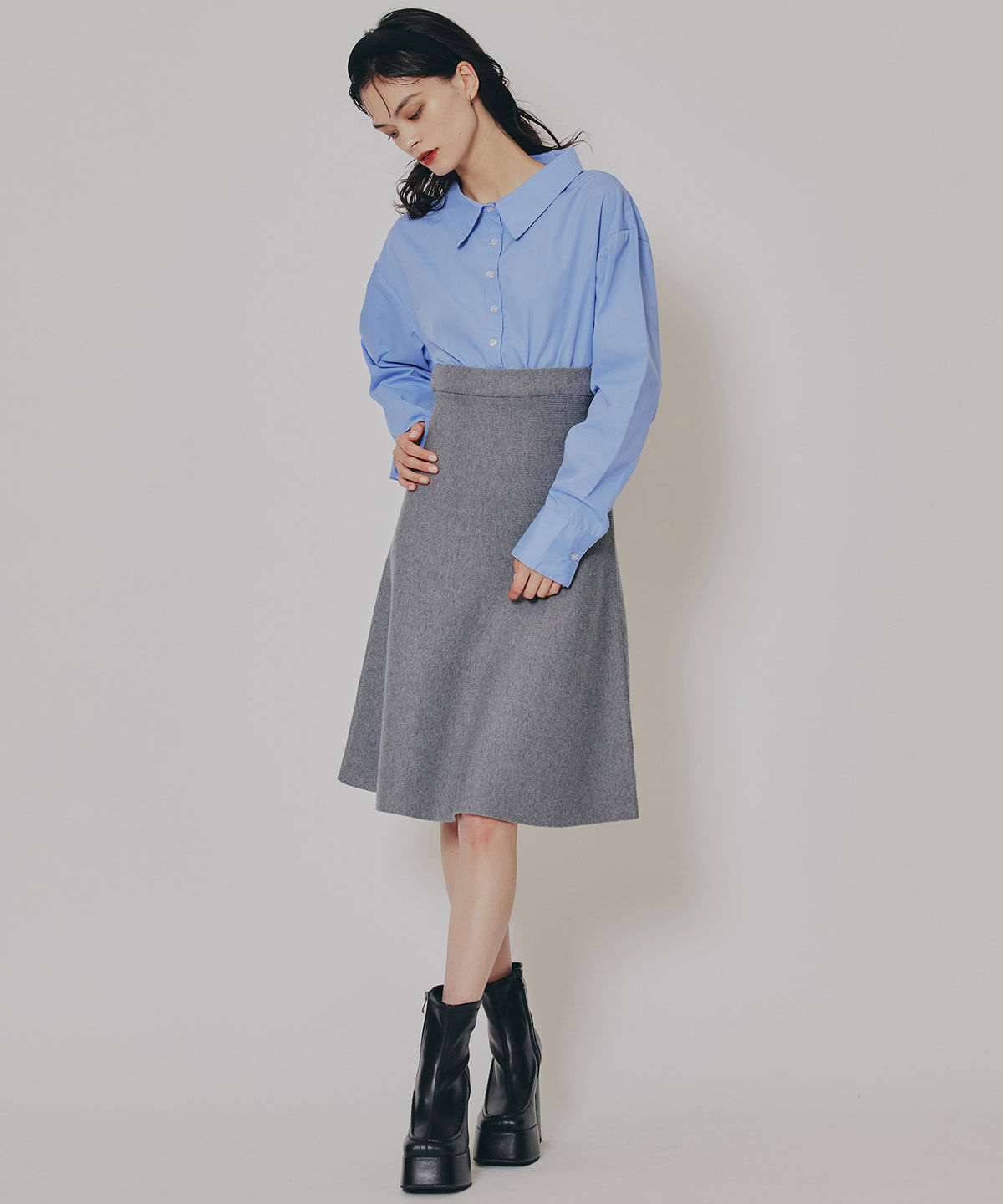 REDYAZEL「マルチWAYドッキングニットワンピース」|ワンピース|