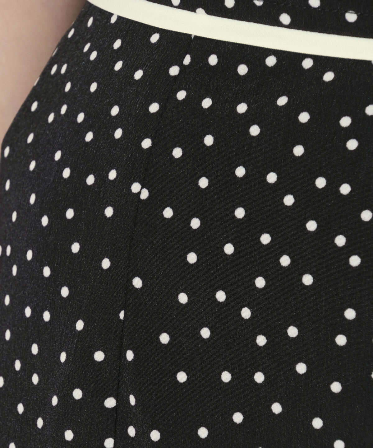 WILLSELECTION「バックスピンドルドットフレアスカート」|フレア|