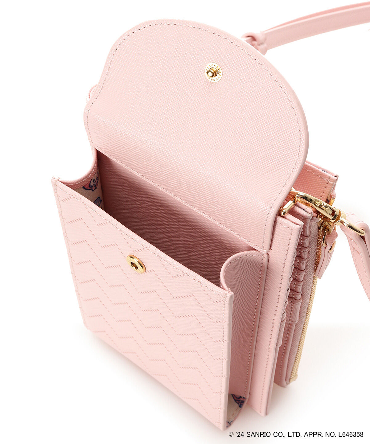 Samantha Thavasa Petit Choice「『ハローキティ東京』コレクション スマホショルダー」|ショルダー・メッセンジャー|