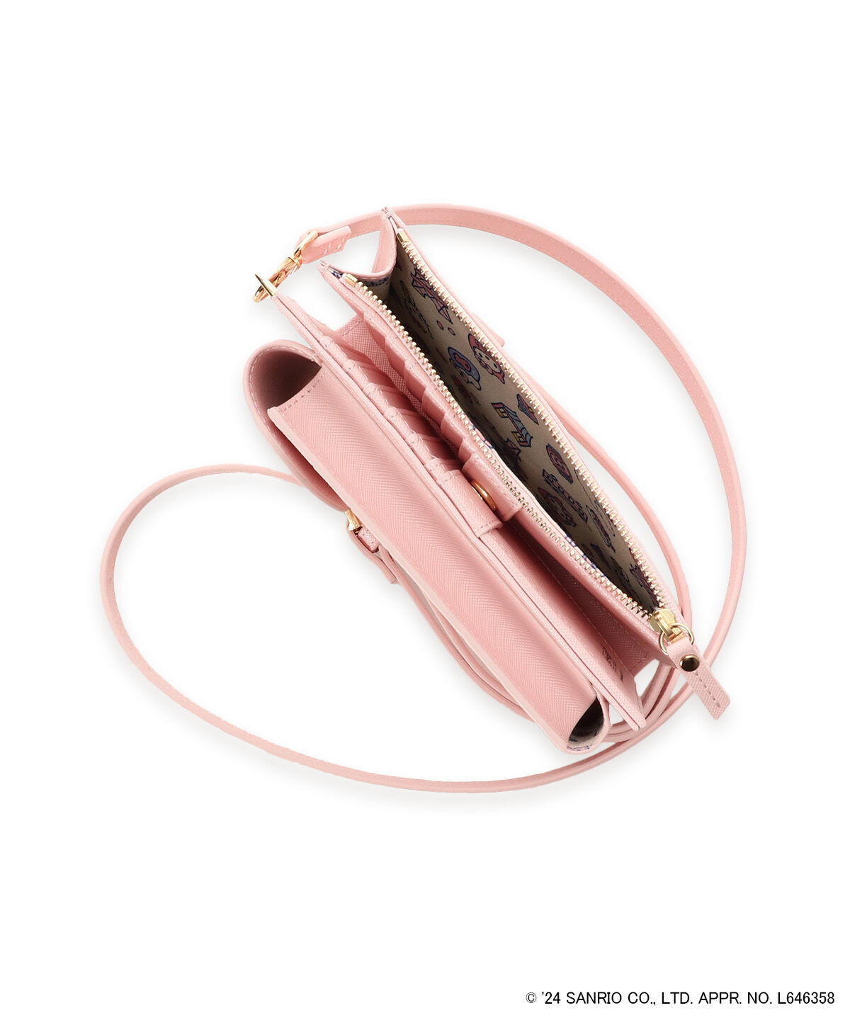Samantha Thavasa Petit Choice「『ハローキティ東京』コレクション スマホショルダー」|ショルダー・メッセンジャー|