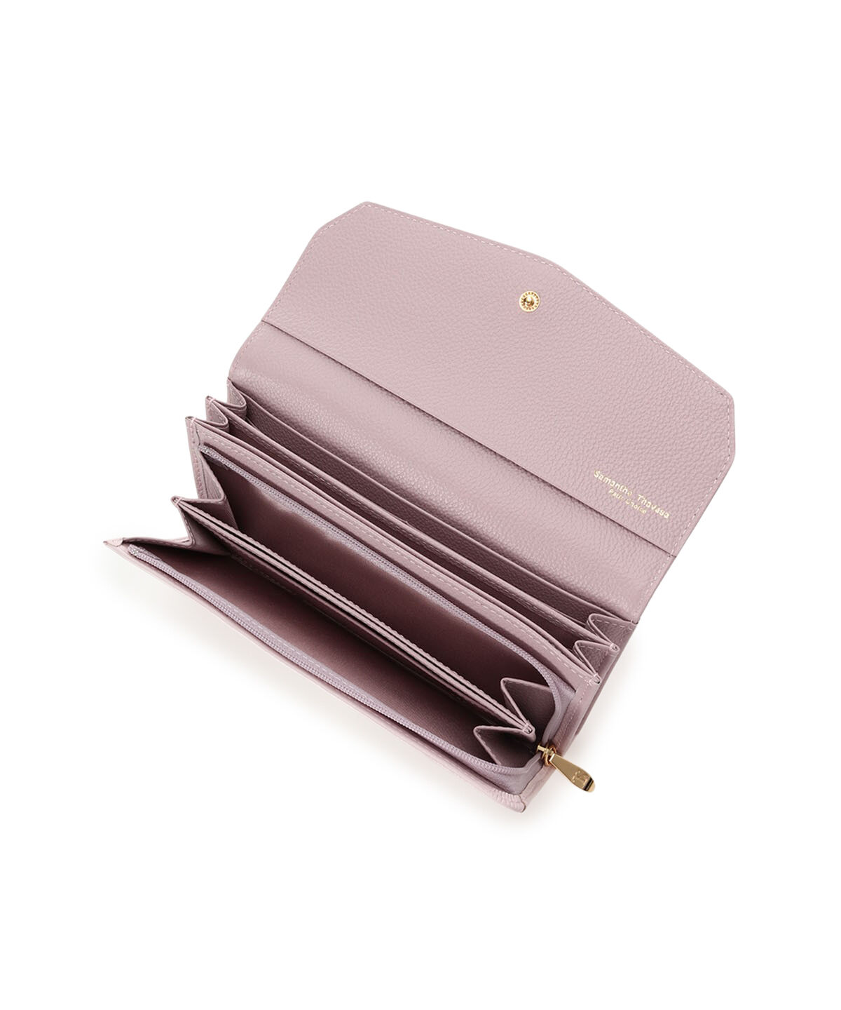 Samantha Thavasa Petit Choice「バイカラープルアップレザー 長財布」|財布|