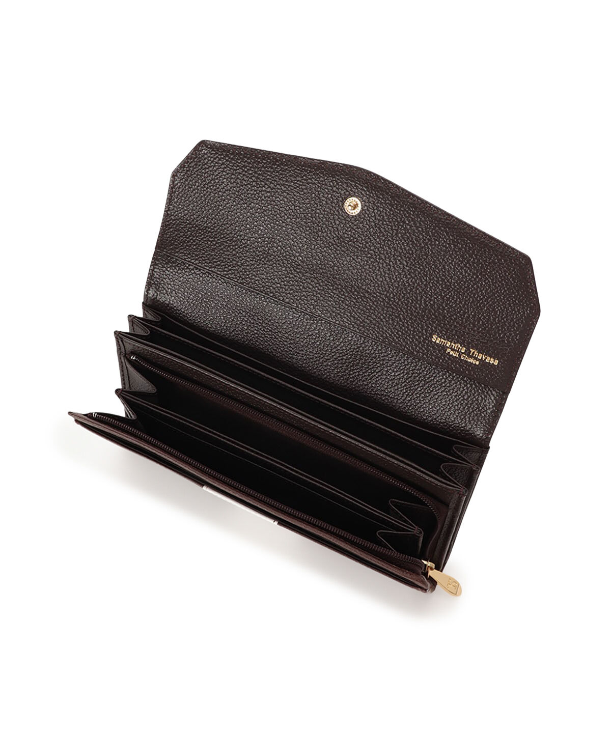 Samantha Thavasa Petit Choice「バイカラープルアップレザー 長財布」|財布|