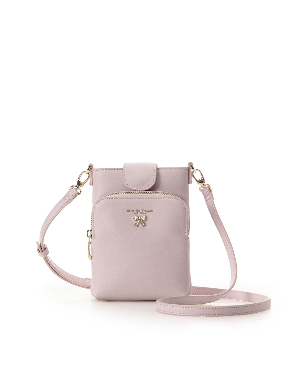 Samantha Thavasa Petit Choice「リボンモチーフ スマホショルダー」|ショルダー・メッセンジャー|