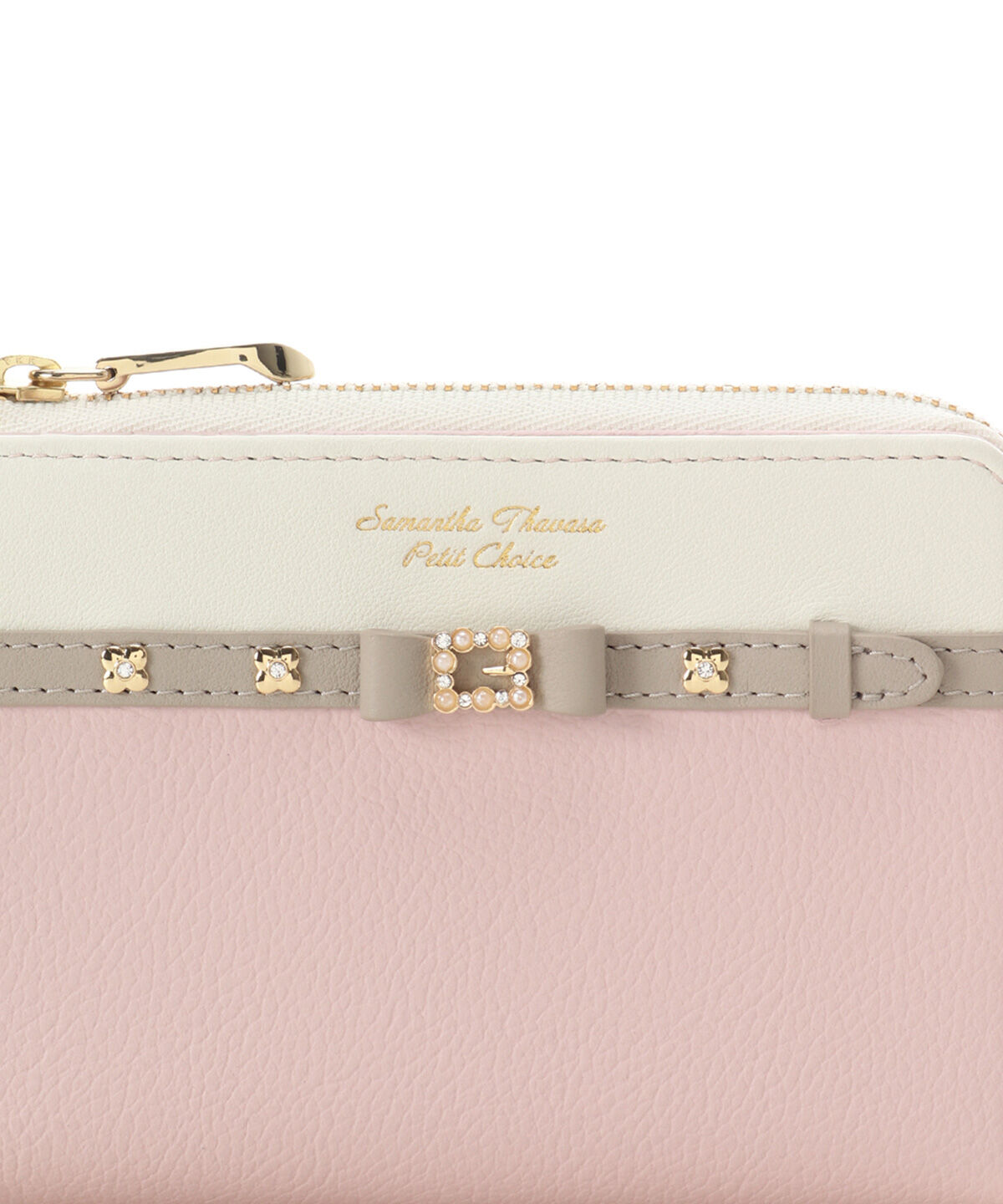 Samantha Thavasa Petit Choice「「オンライン限定」リボンベルト折財布」|財布|