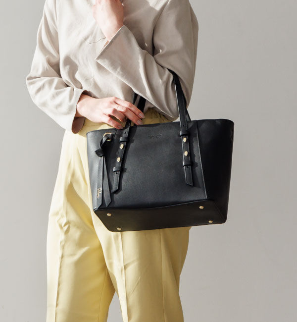  「Jewelna Rose オリンズ トートバッグ 11923」|トートバッグ|ブラック