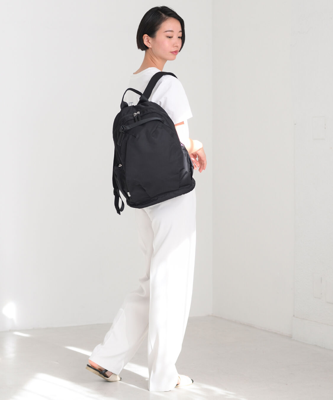 W&.Day/Night「W&.Day/Night アウリンコ ラウンドリュック A4サイズ 14.0インチPC収納 15174」|リュック|