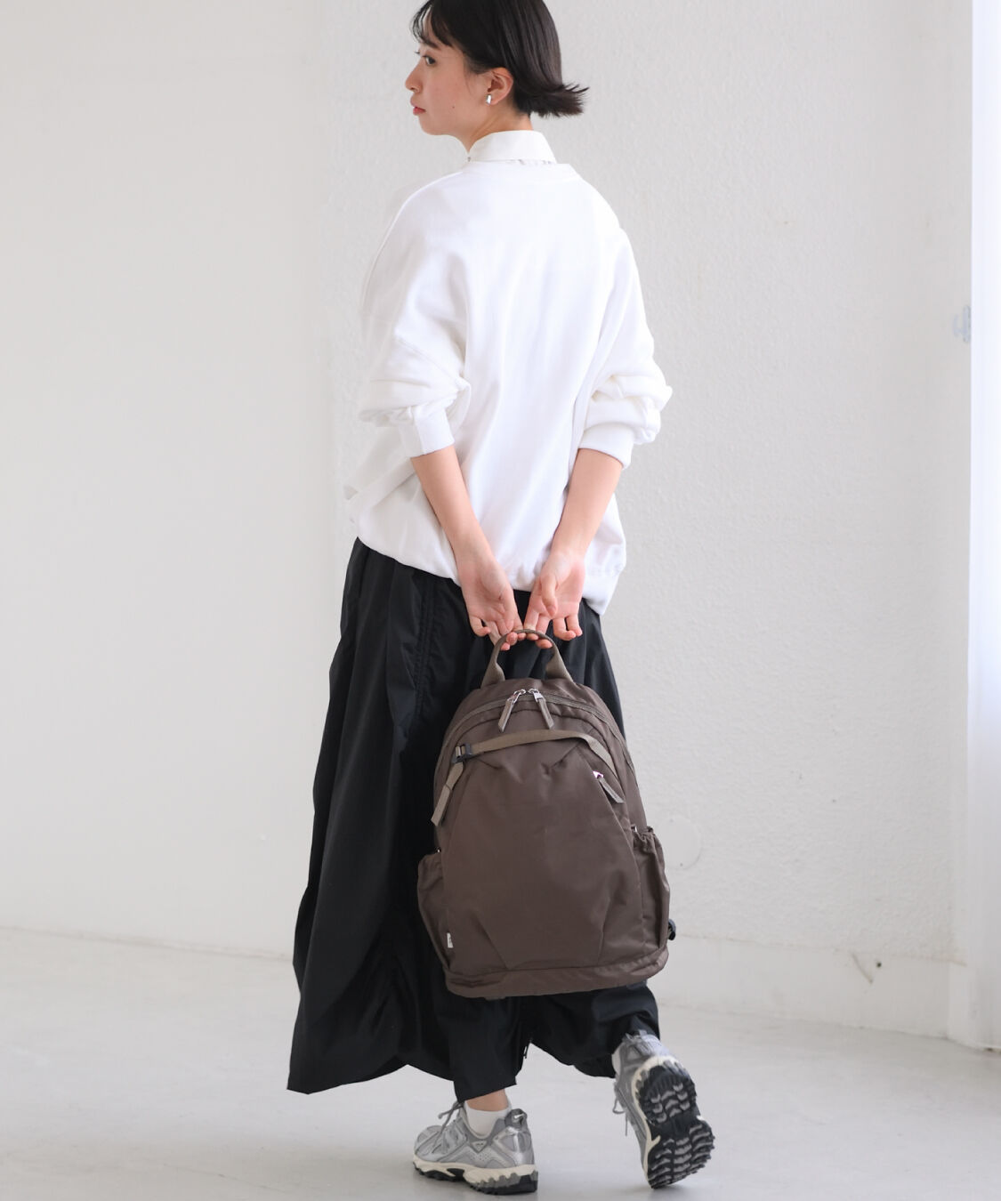 W&.Day/Night「W&.Day/Night アウリンコ ラウンドリュック A4サイズ 14.0インチPC収納 15174」|リュック|