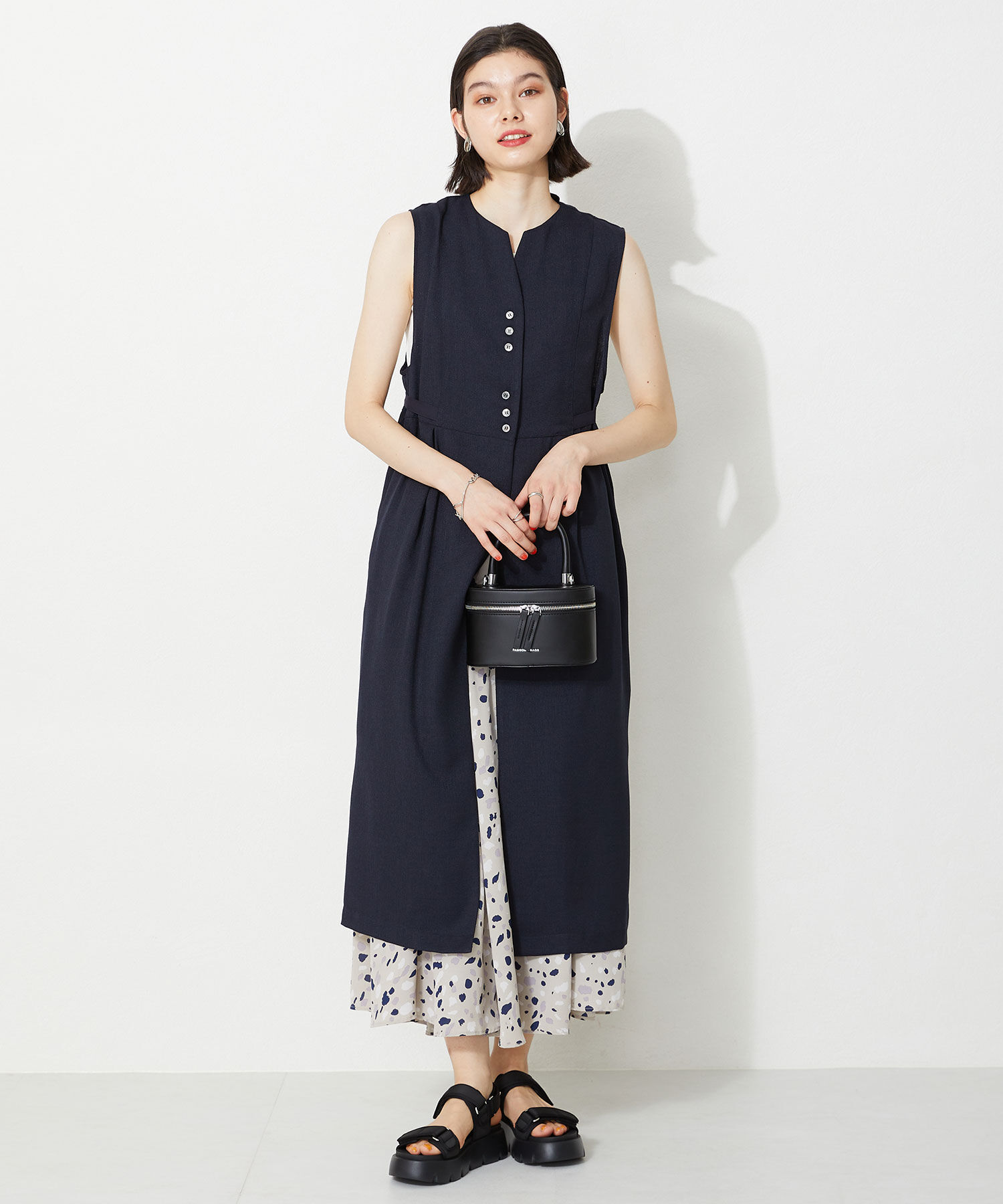 ORiental TRaffic「【アウトレット価格】厚底ナイロンベルトスポーツサンダル/OT3212 サンダル 厚底 スポサン 人気」|サンダル|