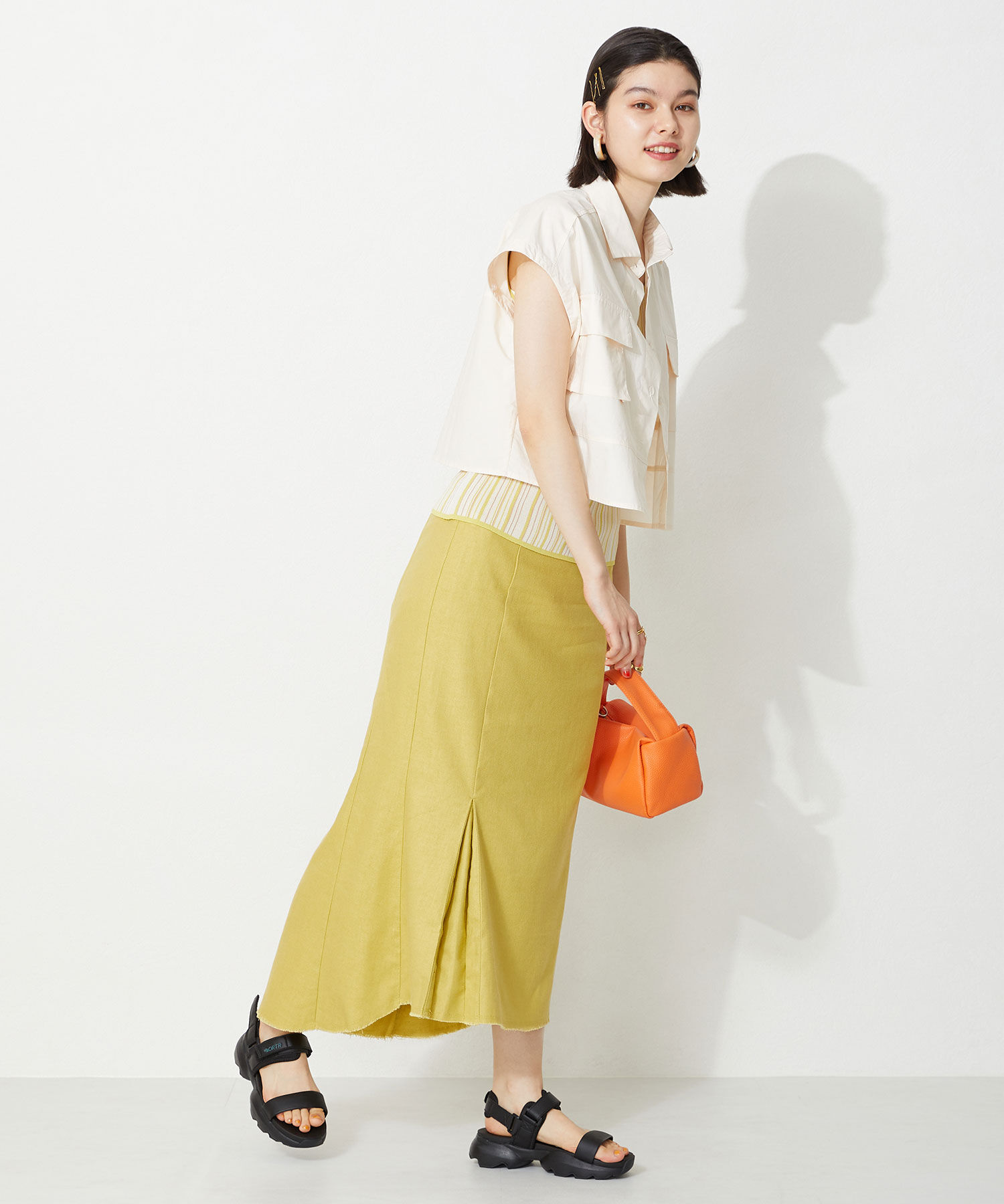 ORiental TRaffic「【アウトレット価格】スニーカーソールスポーツサンダル/OT3210 スポサン サンダル 人気」|サンダル|