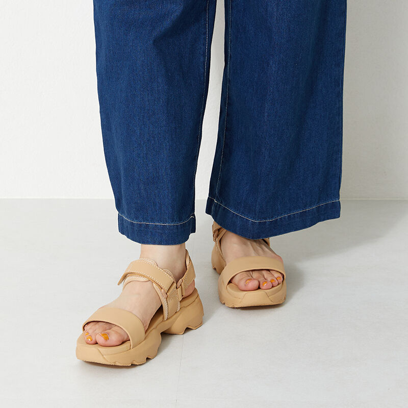 ORiental TRaffic「【アウトレット価格】スニーカーソールスポーツサンダル/OT3210 スポサン サンダル 人気」|サンダル|