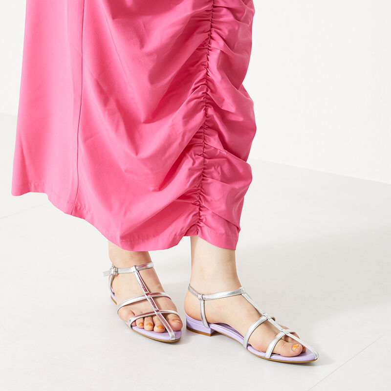 ORiental TRaffic「Tストラップフラットサンダル/31255」|サンダル|