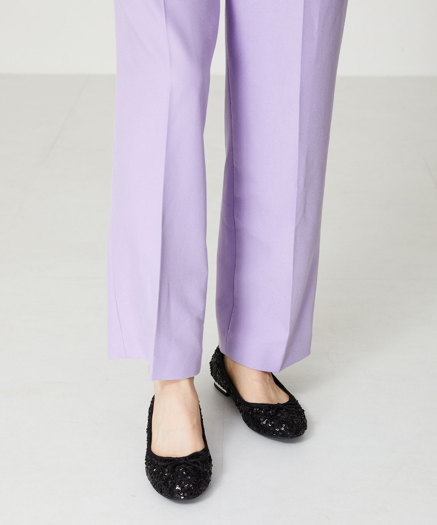 ORiental TRaffic「スパンコールバレエシューズ/41122」|パンプス|