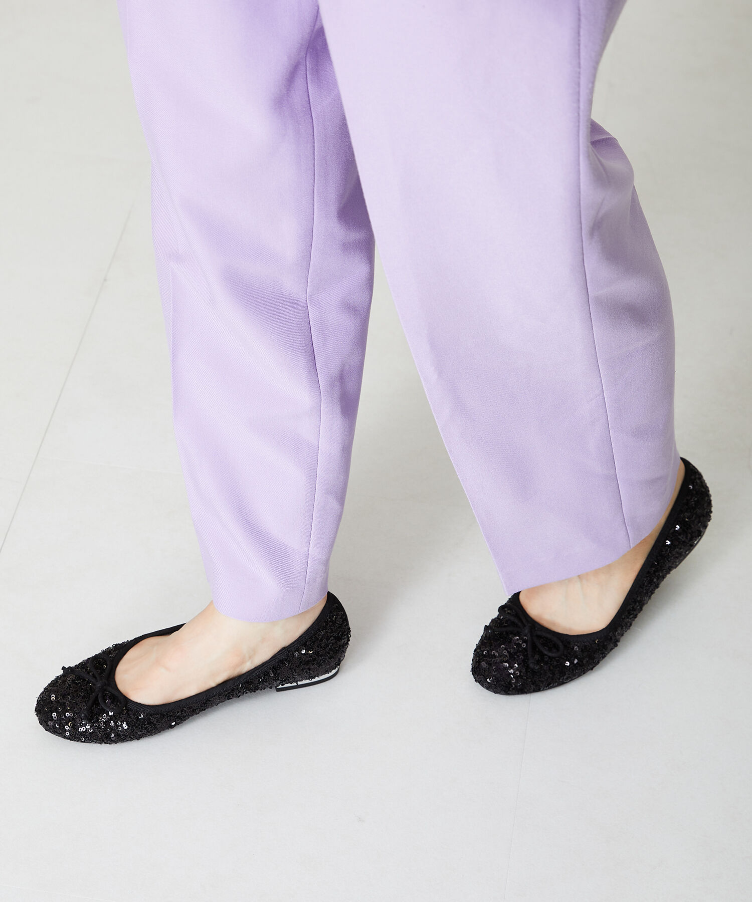 ORiental TRaffic「スパンコールバレエシューズ/41122」|パンプス|