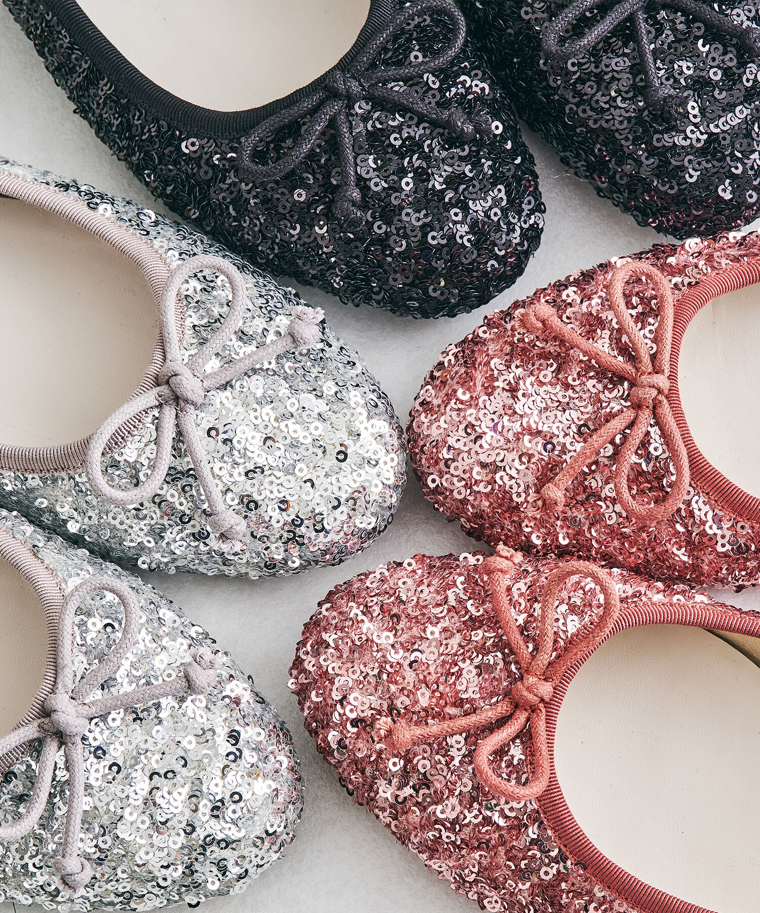 ORiental TRaffic「スパンコールバレエシューズ/41122」|パンプス|