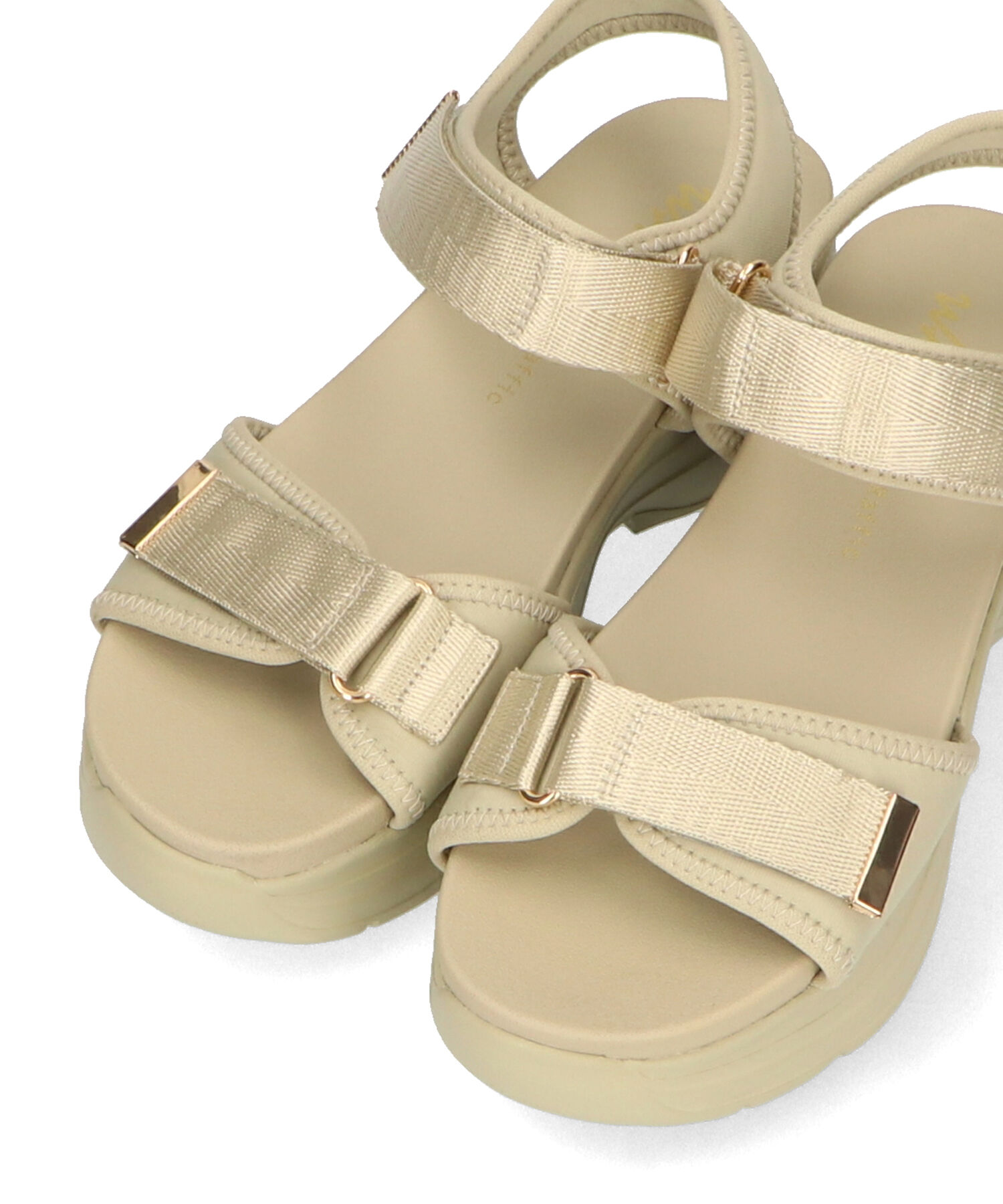 WA Oriental TRaffic「【追加】ダブルベルトスポーツサンダル/42207 スポサン 柔らかい 人気 軽い トレンド 厚底 再入荷」|サンダル|