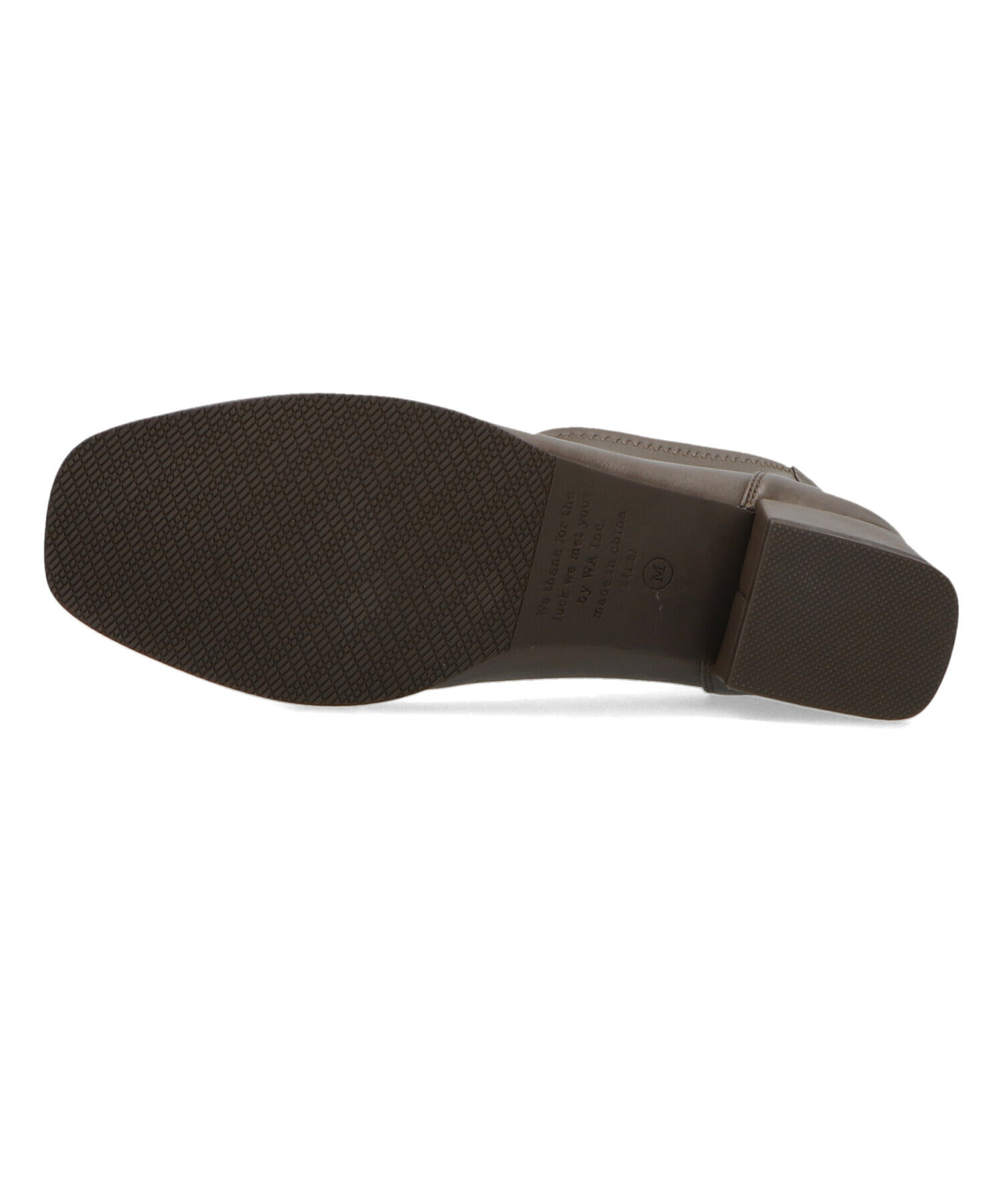 WA Oriental TRaffic「●2024秋冬新作●バックジップスクエアトゥストレッチブーツ/42403」|ショートブーツ|