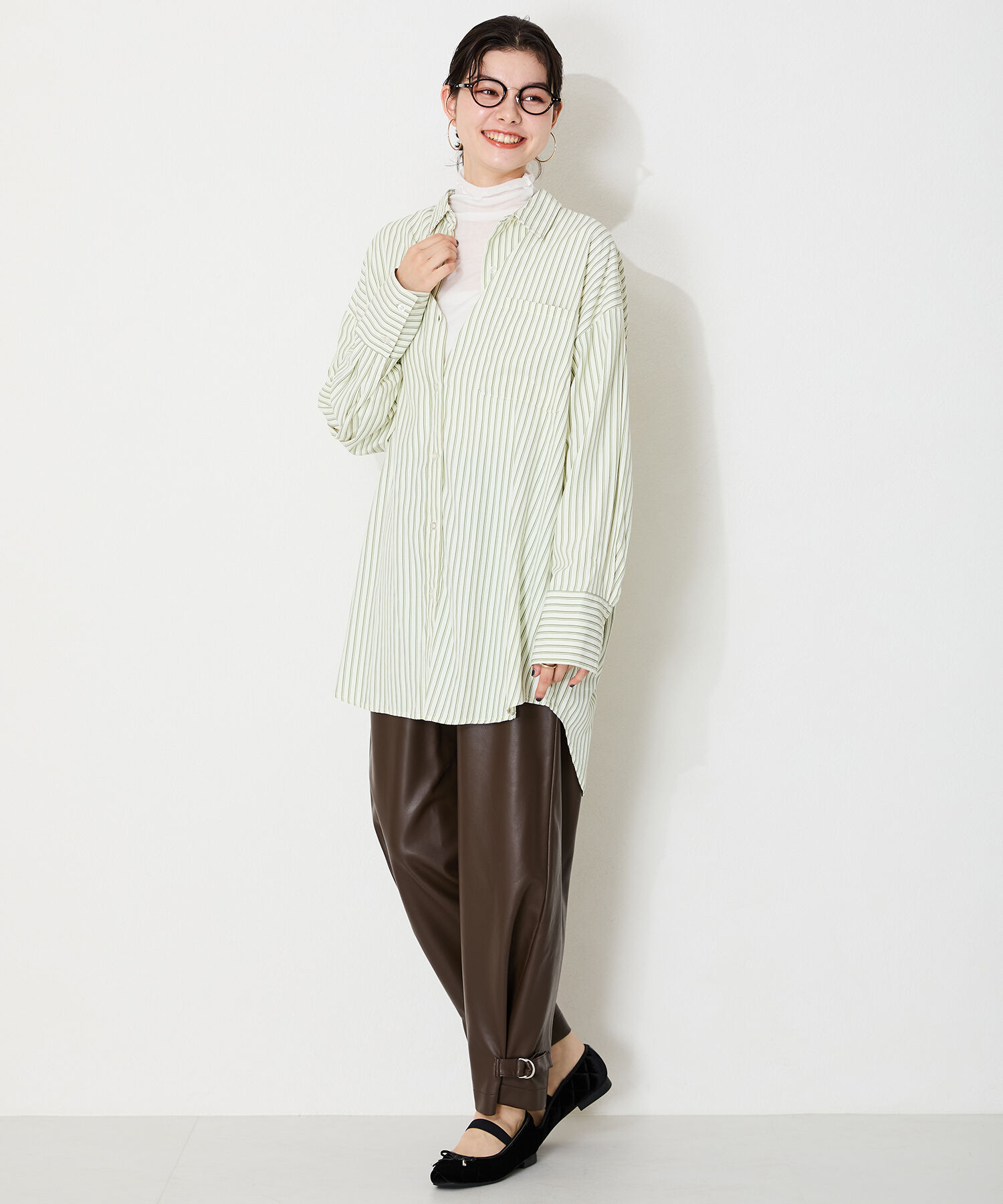 WA Oriental TRaffic「●2024秋冬新作●キルティングデザインバレエシューズ/42307」|パンプス|