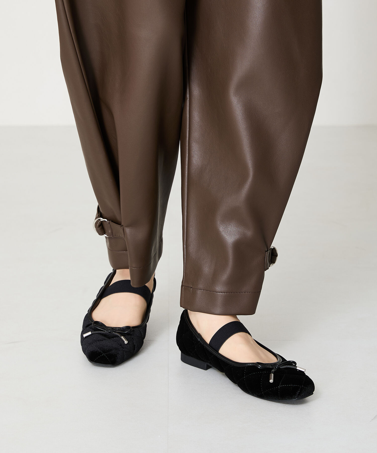 WA Oriental TRaffic「●2024秋冬新作●キルティングデザインバレエシューズ/42307」|パンプス|