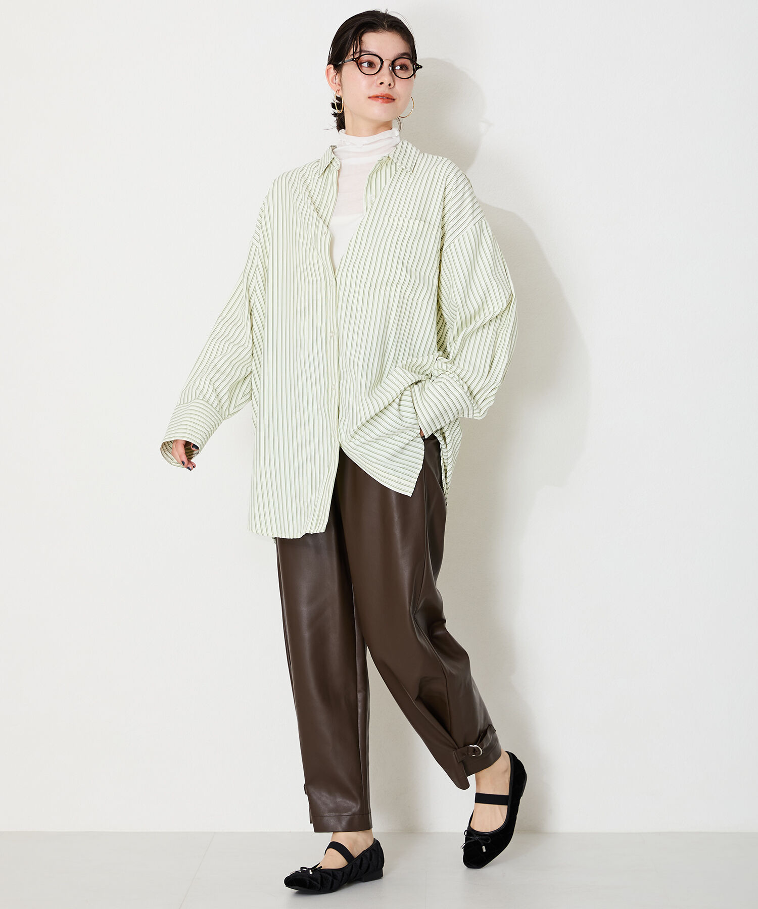 WA Oriental TRaffic「●2024秋冬新作●キルティングデザインバレエシューズ/42307」|パンプス|