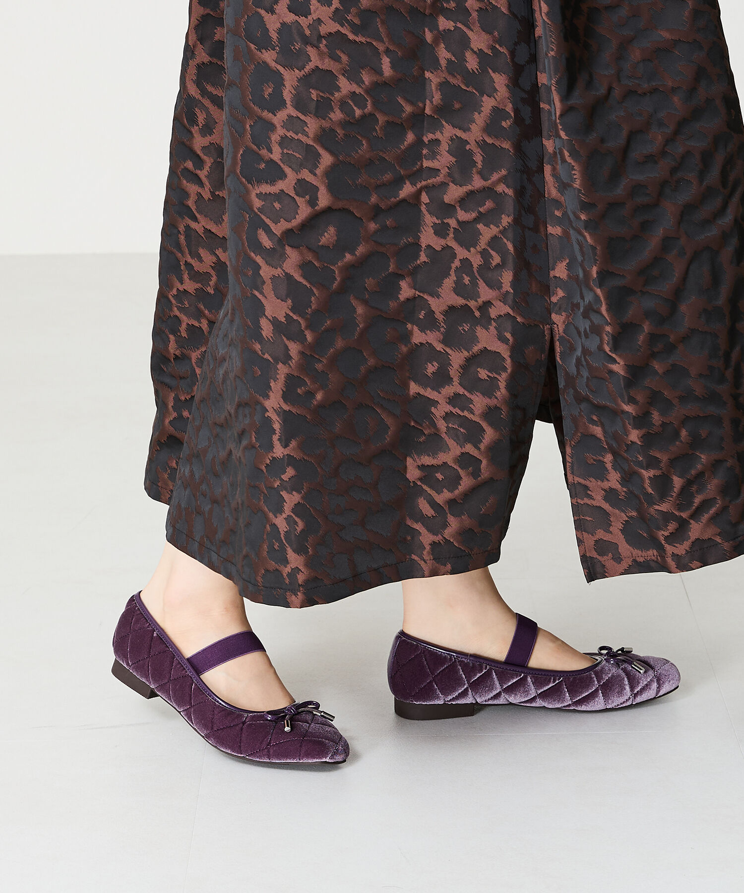 WA Oriental TRaffic「●2024秋冬新作●キルティングデザインバレエシューズ/42307」|パンプス|