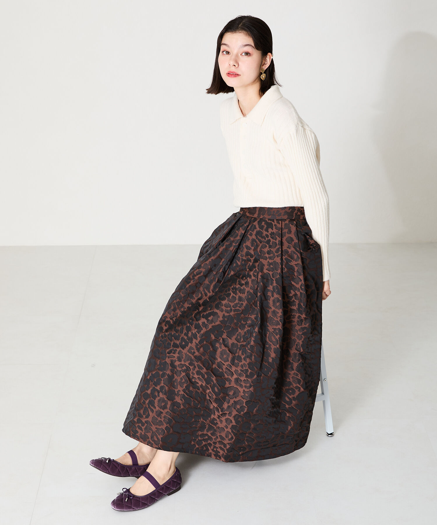 WA Oriental TRaffic「●2024秋冬新作●キルティングデザインバレエシューズ/42307」|パンプス|