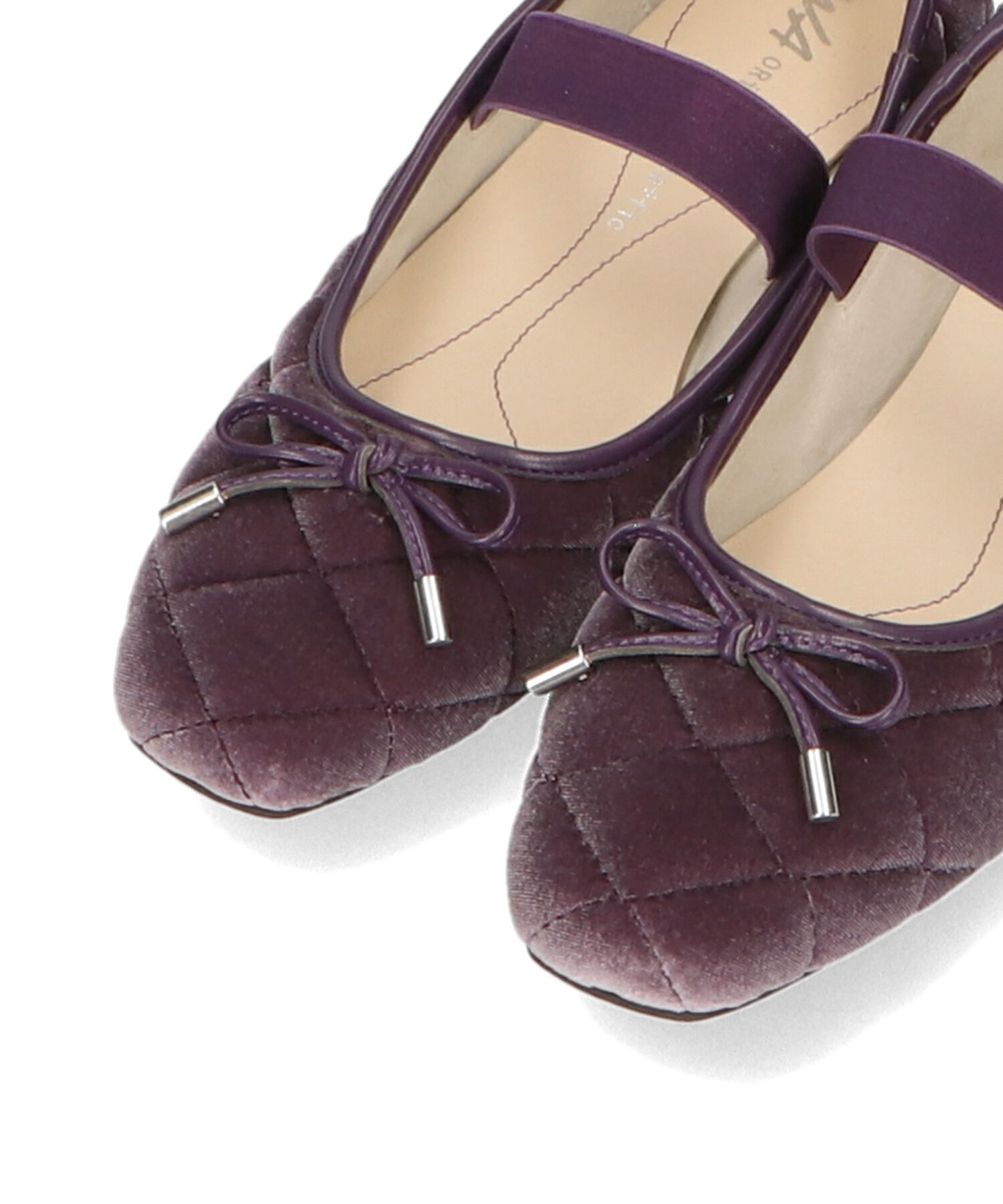 WA Oriental TRaffic「●2024秋冬新作●キルティングデザインバレエシューズ/42307」|パンプス|