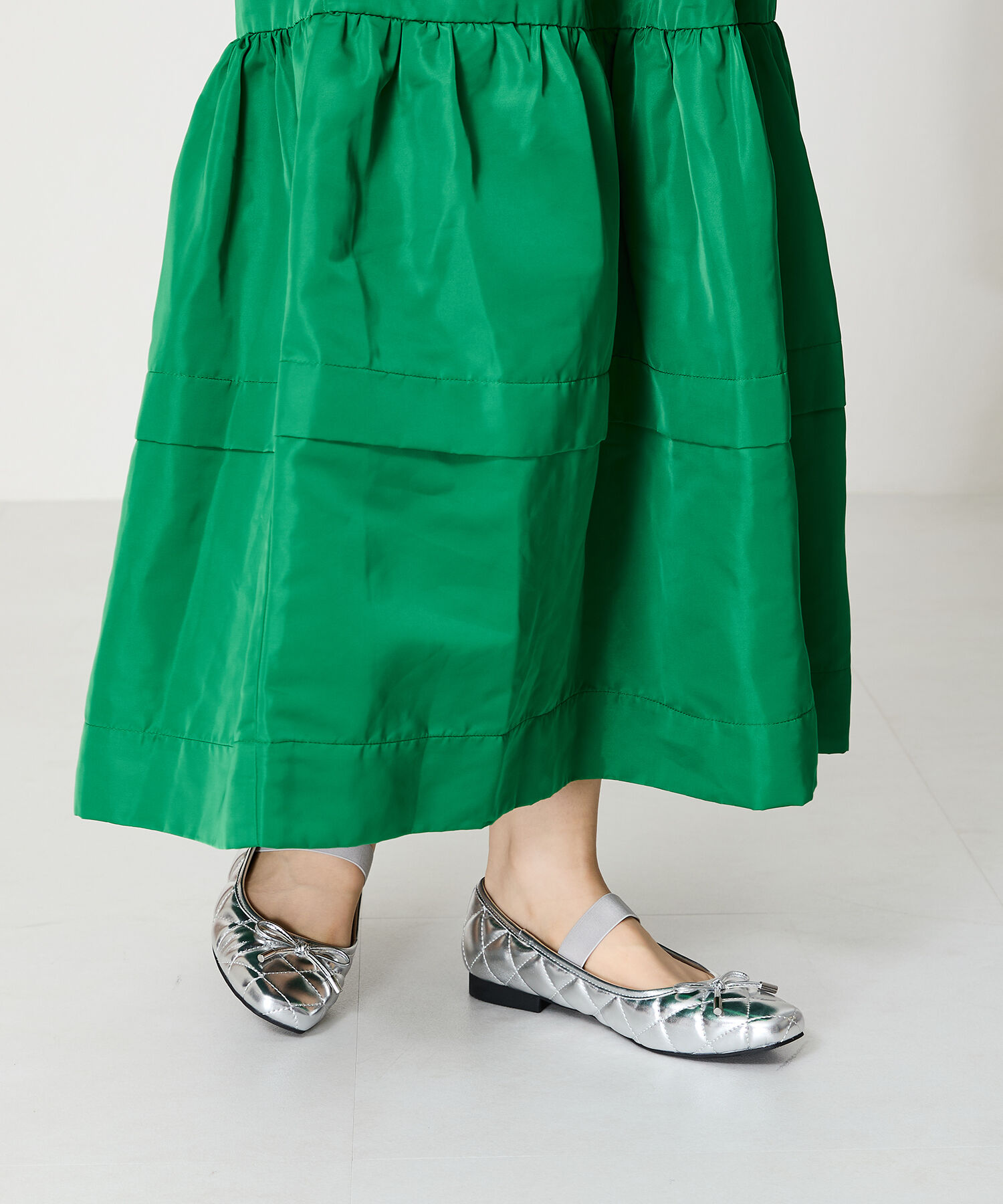 WA Oriental TRaffic「●2024秋冬新作●キルティングデザインバレエシューズ/42307」|パンプス|