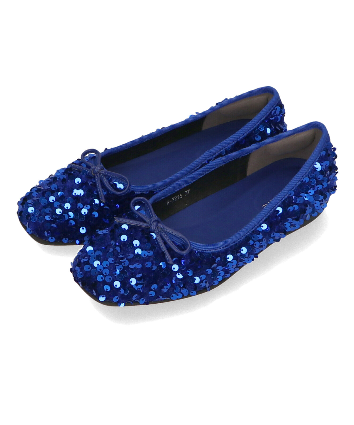 ORiental TRaffic「【跳べるパンプス/シリーズ累計１５０万足突破】スパンコール スクエアトゥ バレエシューズ R-3216」|パンプス|