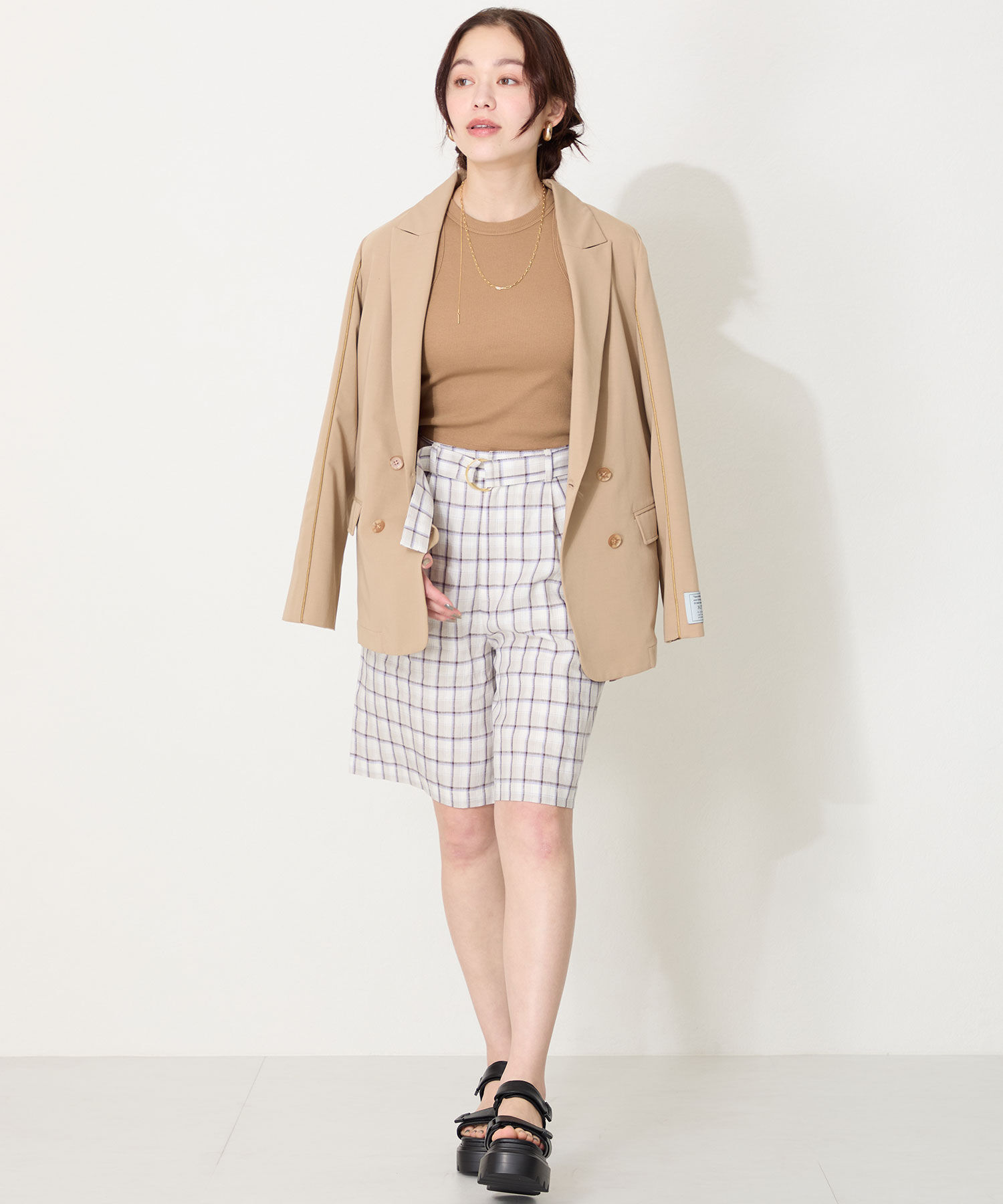 ORiental TRaffic「【新作】タンクソールベルトサンダル/41295 サンダル 厚底」|サンダル|