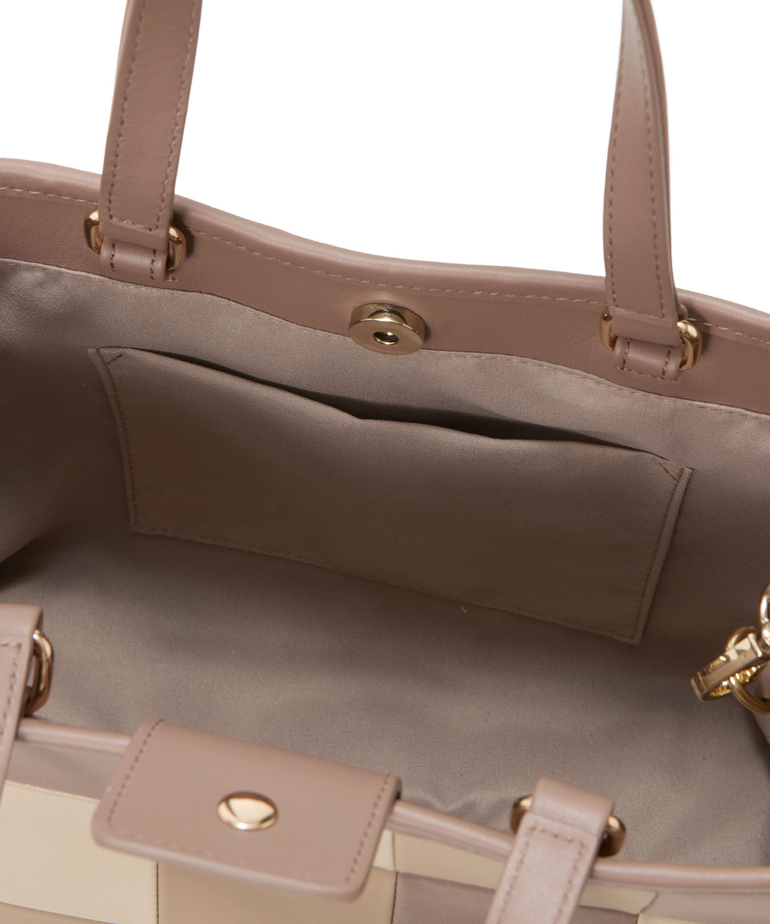 TOPKAPI TREASURE「【TREASURE TOPKAPI】スムースレザー パッチワーク ショルダー付 トートバッグ」|トートバッグ|