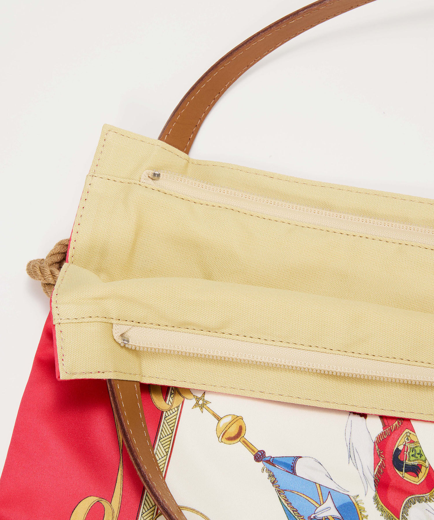 TOPKAPI TREASURE「【TREASURE TOPKAPI】マイルドサテン スカーフ柄 トートバッグ」|トートバッグ|