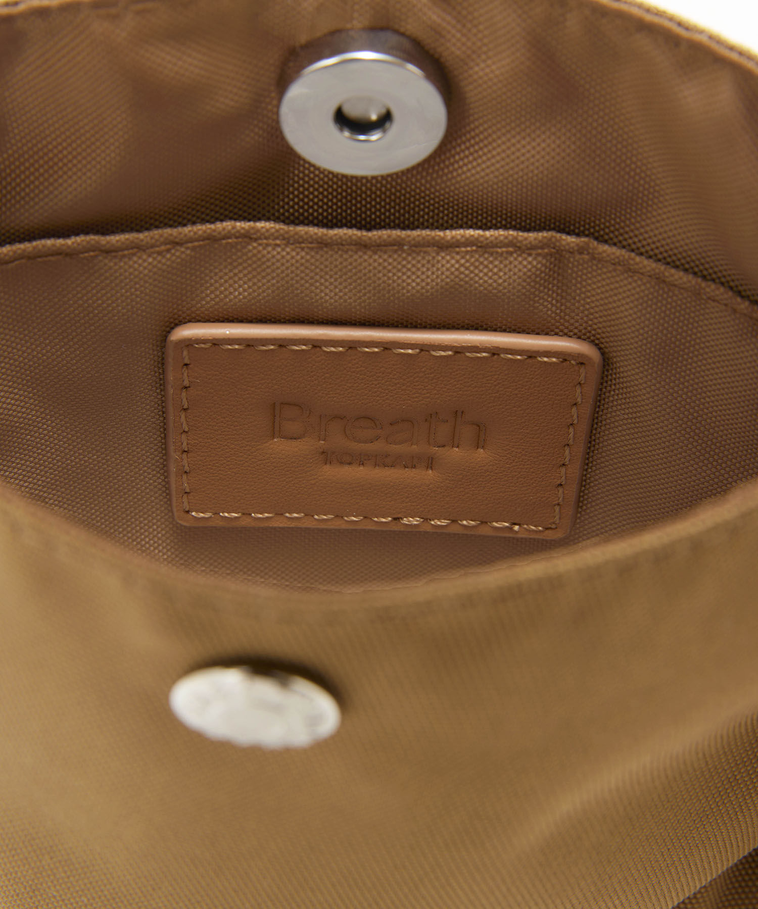 TOPKAPI BREATH「【Breath TOPKAPI】コードチャーム付き ミニショルダーバッグ / サコッシュ」|ショルダー・メッセンジャー|