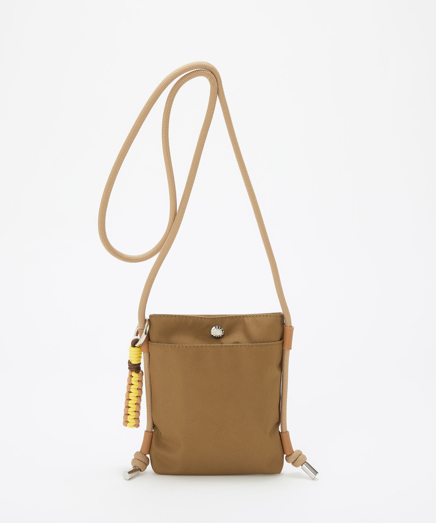 TOPKAPI BREATH「【Breath TOPKAPI】コードチャーム付き ミニショルダーバッグ / サコッシュ」|ショルダー・メッセンジャー|