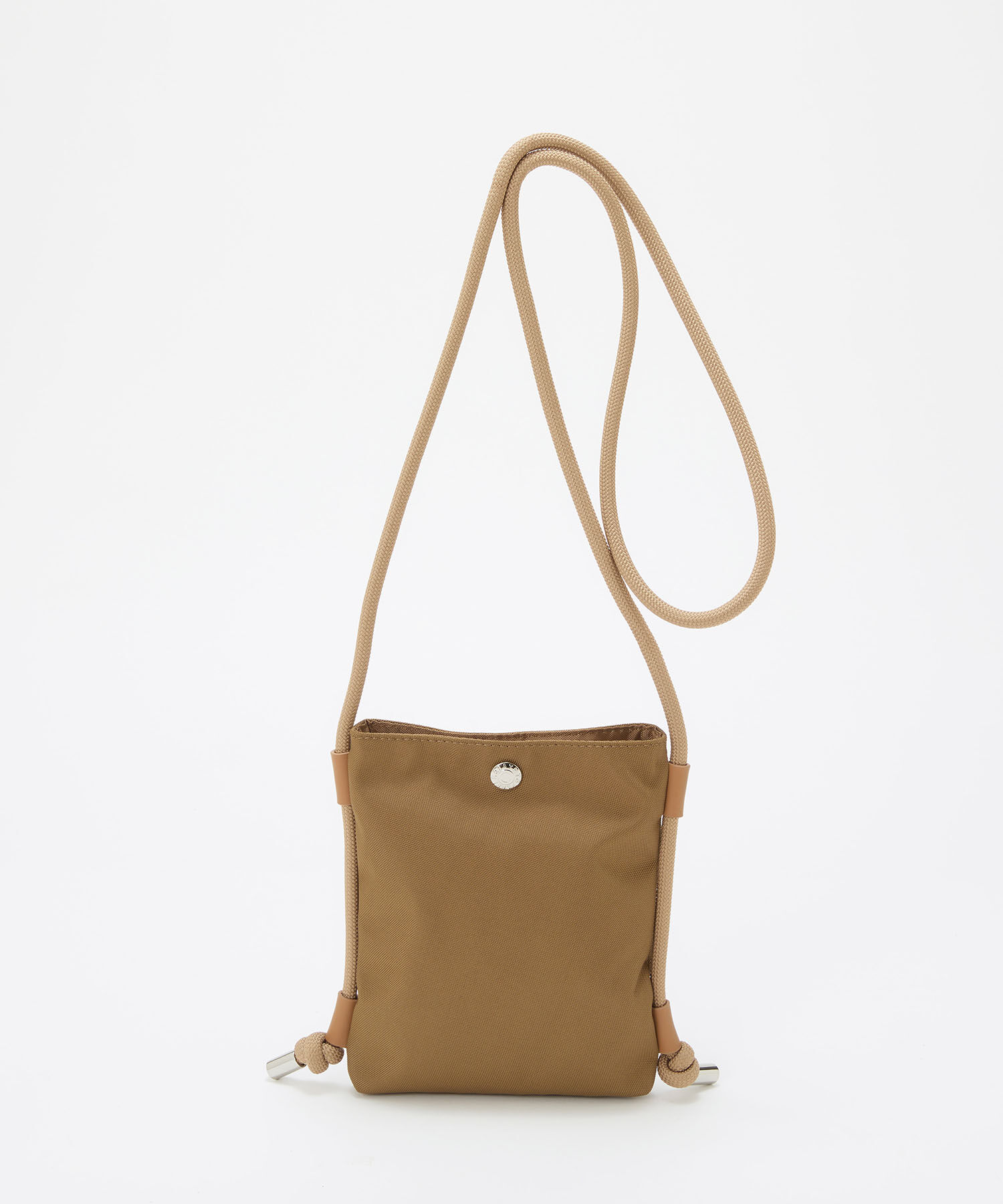 TOPKAPI BREATH「【Breath TOPKAPI】コードチャーム付き ミニショルダーバッグ / サコッシュ」|ショルダー・メッセンジャー|