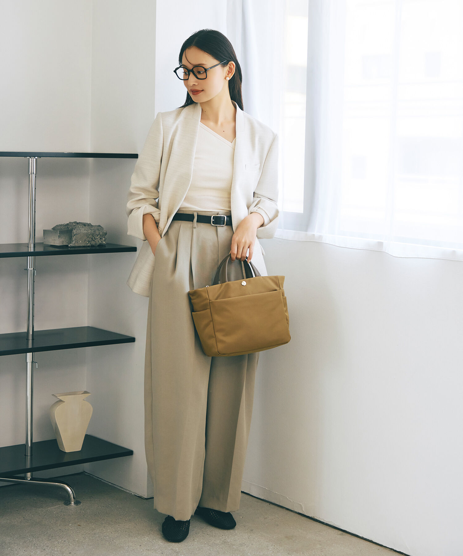 TOPKAPI TREASURE「【Breath TOPKAPI】ナイロン 多機能 2way トートバッグ / 撥水」|トートバッグ|