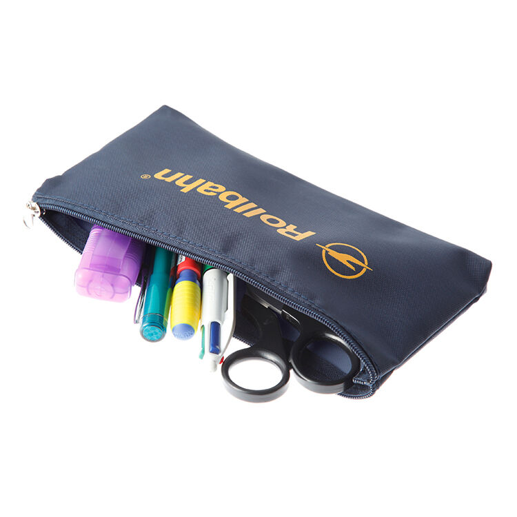 Rollbahn「ロルバーン フラットペンケース」|ステーショナリー|ダークブルー