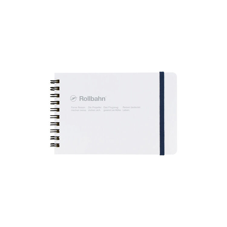 Rollbahn「ロルバーン ポケット付メモ 横型M」|ステーショナリー|ホワイト