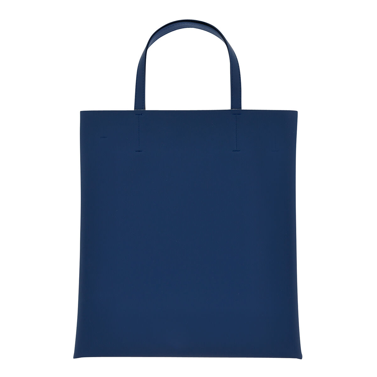 DELFONICS「プラートル フラットバッグ」|トートバッグ|ダークブルー
