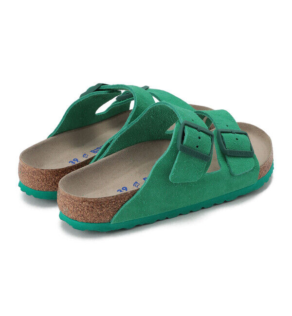 BIRKENSTOCK「【ビルケンシュトック】 アリゾナ ソフトフットベッド/ボールドグリーン スエードレザー/サンダル メンズ」|サンダル|