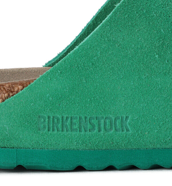 BIRKENSTOCK「【ビルケンシュトック】 アリゾナ ソフトフットベッド/ボールドグリーン スエードレザー/サンダル メンズ」|サンダル|
