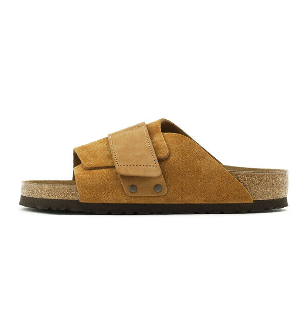 BIRKENSTOCK「【ビルケンシュトック】キョウト/ミンク スエードレザー ヌバックレザー/サンダル メンズ」|サンダル|