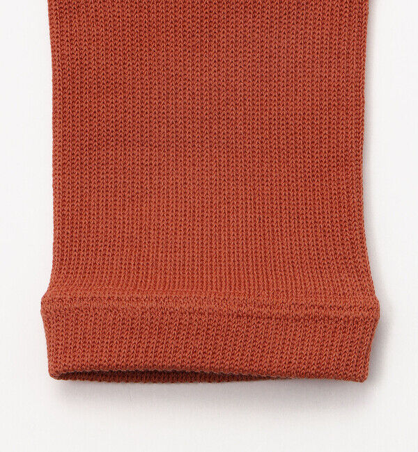 ROTOTO「【ロトト】フットバンド/テラコッタ ポリエステル リサイクルコットン/ソックス」|ソックス|